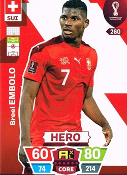Suisse-Coupe du Monde Qatar 2022-N°260