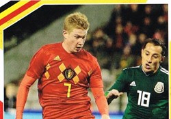 N°180-Belgique-Panini 2018