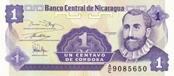 Nicaragua-1 centavo 1991