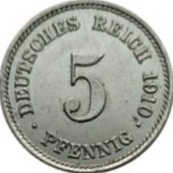 5 Pfennig Empire Allemagne 1902 (A)