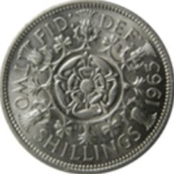 2 Shillings Angleterre Elizabeth II 1957