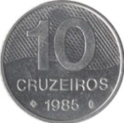 10 Cruzeiros 1981 Brazil