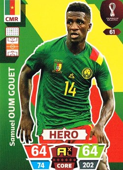 Cameroun-Coupe du Monde Qatar 2022-N°61