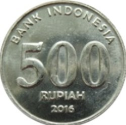 500 rupiah Indonésie 2016