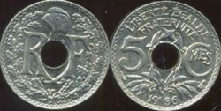 5 centimes Lindauer 1924