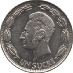 1 sucre 1980 Equateur