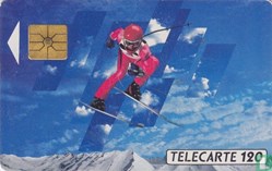 France- Skieur- Gemplus 01.1 (1988)