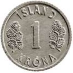 1 couronne Islande 1980