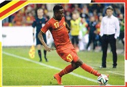 N°208-Belgique-Panini 2018