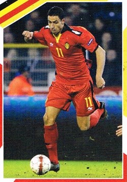 N°154-Belgique-Panini 2018