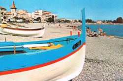 France-Alpes maritimes-Le Gros de Cagne-Plage