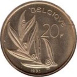 20 Francs Belgique (Français) 1981