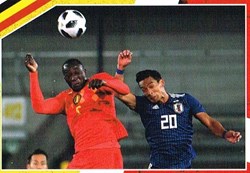 N°219-Belgique-Panini 2018