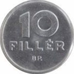 10 filler Hongrie 1992