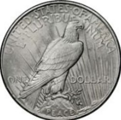 Etats Unis-1 dollar "Peace Dollar" 1922