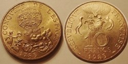 10 Francs conquête de l'espace 1983