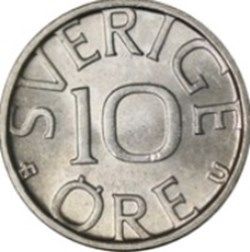 10 öre Carl XVI Gustaf Suède 1979