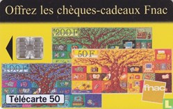 France- Fnac - Chèques-cadeaux- Schlumberger 07.1 (1992)