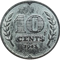 10 cent Pays-Bas 1942 (occupation Allemande)