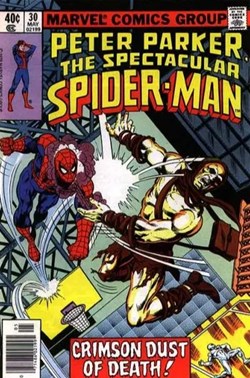 Peter Parker the spectacular Spider-man  VO 1979-N°30