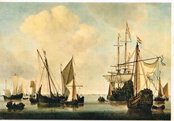 Pays-Bas-Willem Van De Velde De Jonge-Men of War