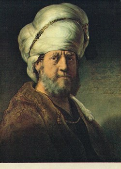 Pays-Bas-Amsterdam-Muséum-Rembrandt-Portrait d'un Oriental