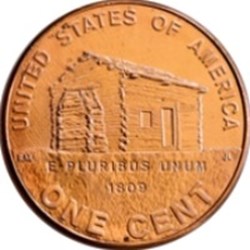 1 cent "Lincoln Penny" Early Childhood Etats Unis 2009