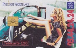 France- Peugeot Assistance- Gemplus 01.1 (1988)