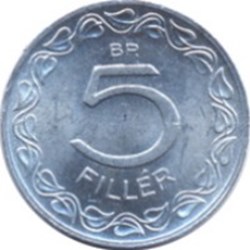 5 Filler Hongrie 1976