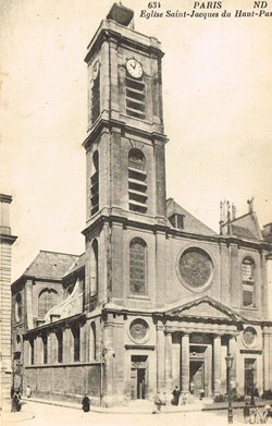 France-Paris-Eglise Saint Jacques du Haut Pas