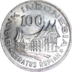 100 rupiah Indonésie 1978
