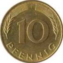 10 Pfennig Allemagne 1979 (J)