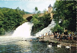 Belgique-La cascade de waterval