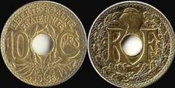 10 centimes Lindauer .1939.