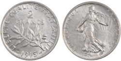 2 Francs Semeuse 1914