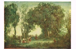 France-Paris-Musée du Louvre-JB Corot-Une matinée