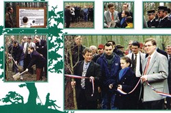 France-Nord-Phalempin-16 mars 1997-Plantation du nouveau chêne