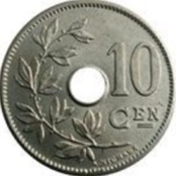 10 Centimes Belgique 1905