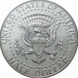 ½ dollar "Kennedy Half Dollar" Etats-Unis 1977