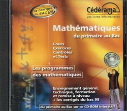 Cédérama Mathématiques du primaire au Bac