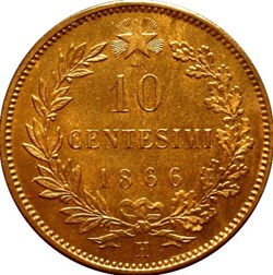 10 centesimi Victor-Emmanuel II Italie