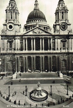 Angleterre-Londres-Saint Paul Cathédral