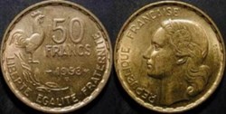 50 Francs Guiraud 1951