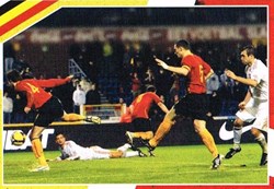 N°121-Belgique-Panini 2018