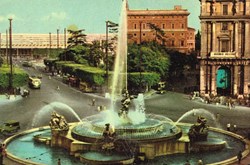 Italie-Rome-Place Esedra