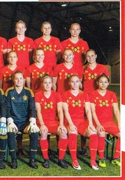 N°64-Belgique-Panini 2018