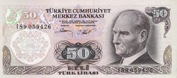 Turquie-50 Türk Lirası 1983