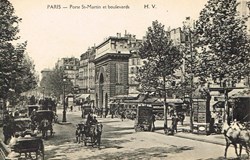 France-Paris-Porte Saint Martin