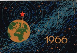 CCP-Carte Vœux-Radio Moscou-1966