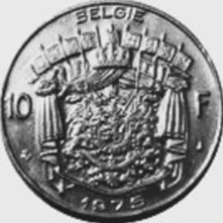 10 Francs Belgique (Néerlandais) 1974